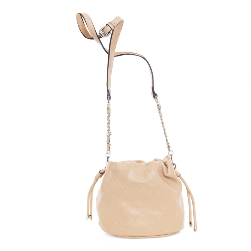 Flora Bloom Bucket Bag - Almond Beige