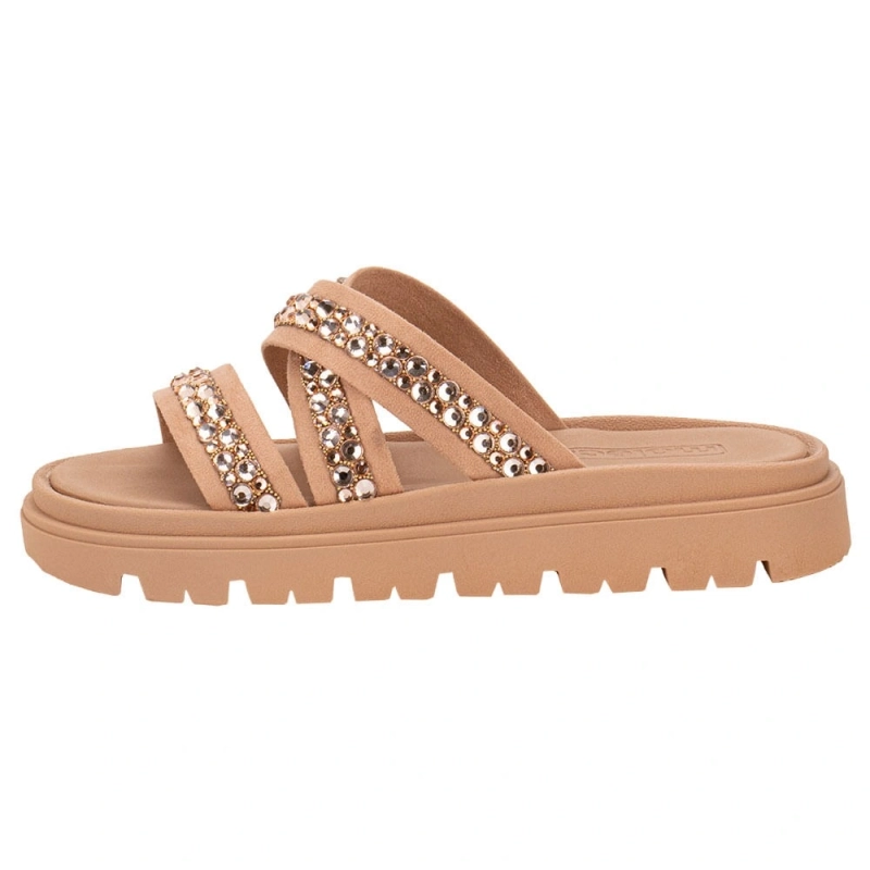 Women's Flat Sandal Rose Gold