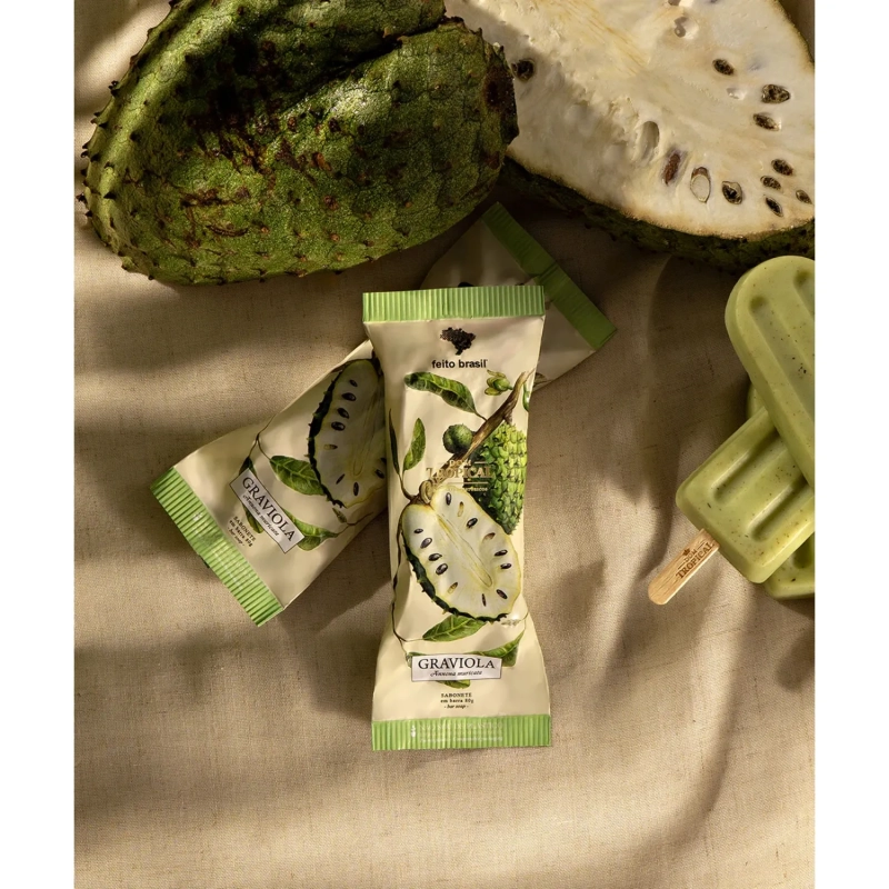 Dom Tropical Graviola Bar Soap - 80g