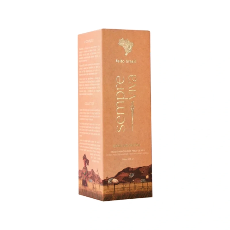 Sempre-Viva Oasis of the Sert&atilde;o Renewing Foot Cream - 50g