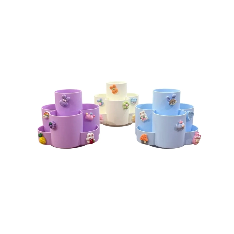 Pen Holder Plastic 7 Compartment