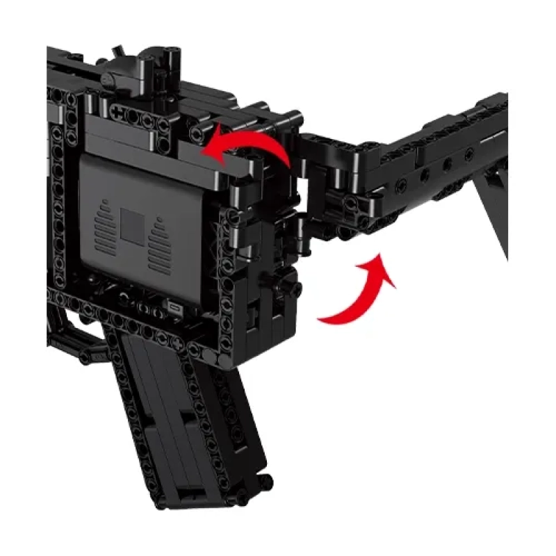 MP5 Building Toy Motorized - Black