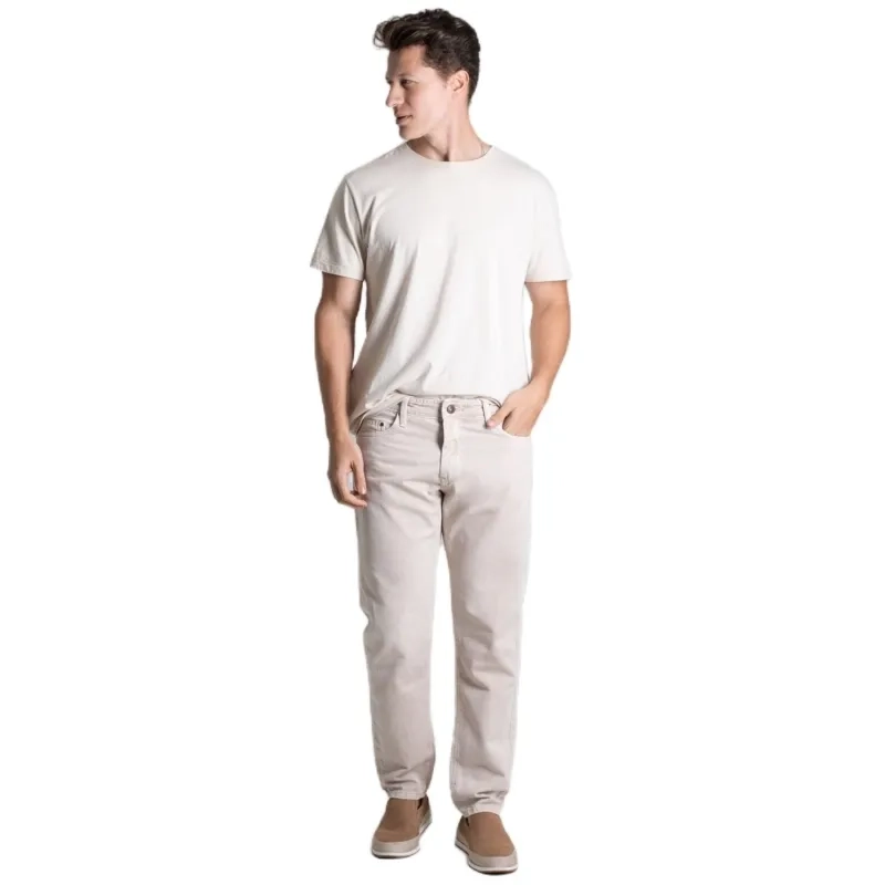 Men&rsquo;s Twill Pants Jeans Comfort Line - Beige