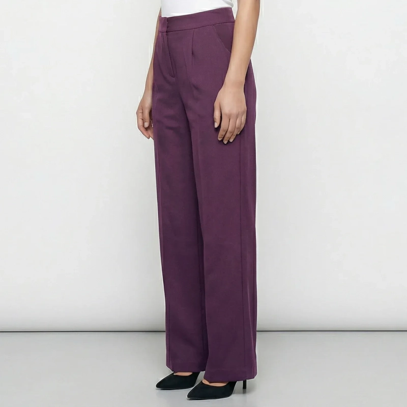 Women&rsquo;s Modern Tailored Pants With Elastic Waist: Elegant Fit &amp; Versatile Style &ndash; Perfect For Shirts, Blouses, Or Blazers