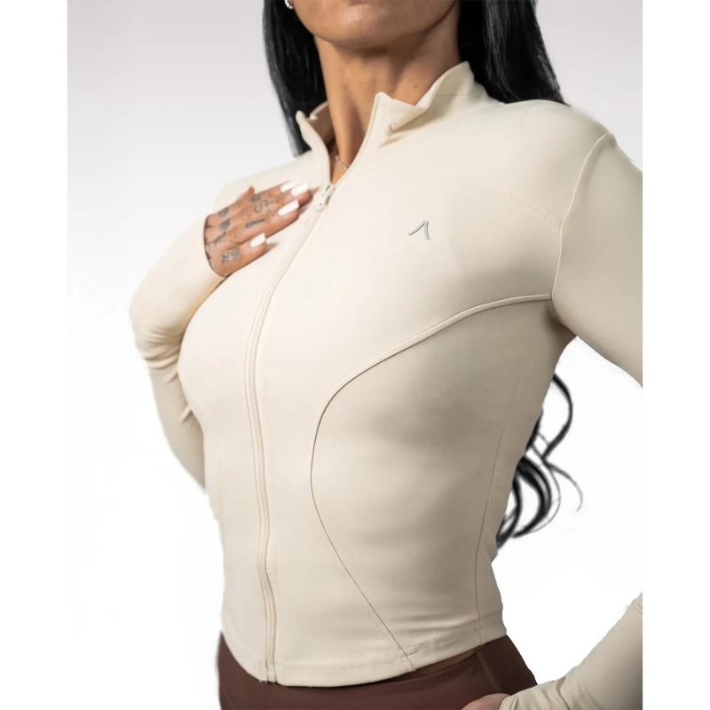 Women&rsquo;s Sleek Zip-Up Active Jacket &ndash; Modern Fit &amp; Everyday Performance &ndash;  Black