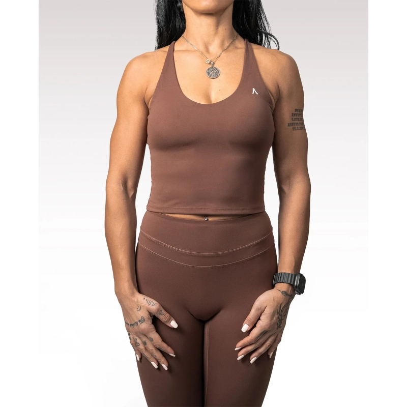 Unified V-Neck Cross-Back Sports Bra &ndash; High-Impact Support &amp; Breathable Comfort